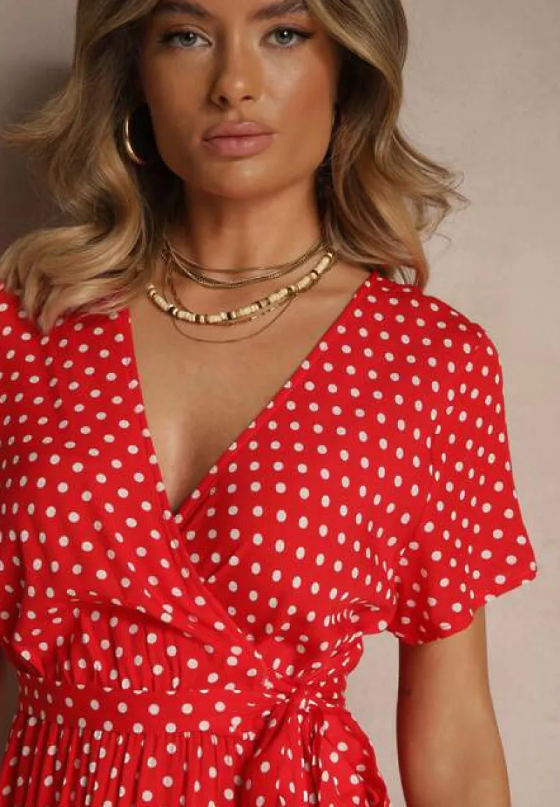 Czerwona Sukienka Boliphise