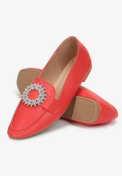 Czerwone Mokasyny Lizzi