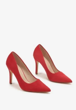 Czerwone Szpilki w Klasycznym Stylu Mevalor