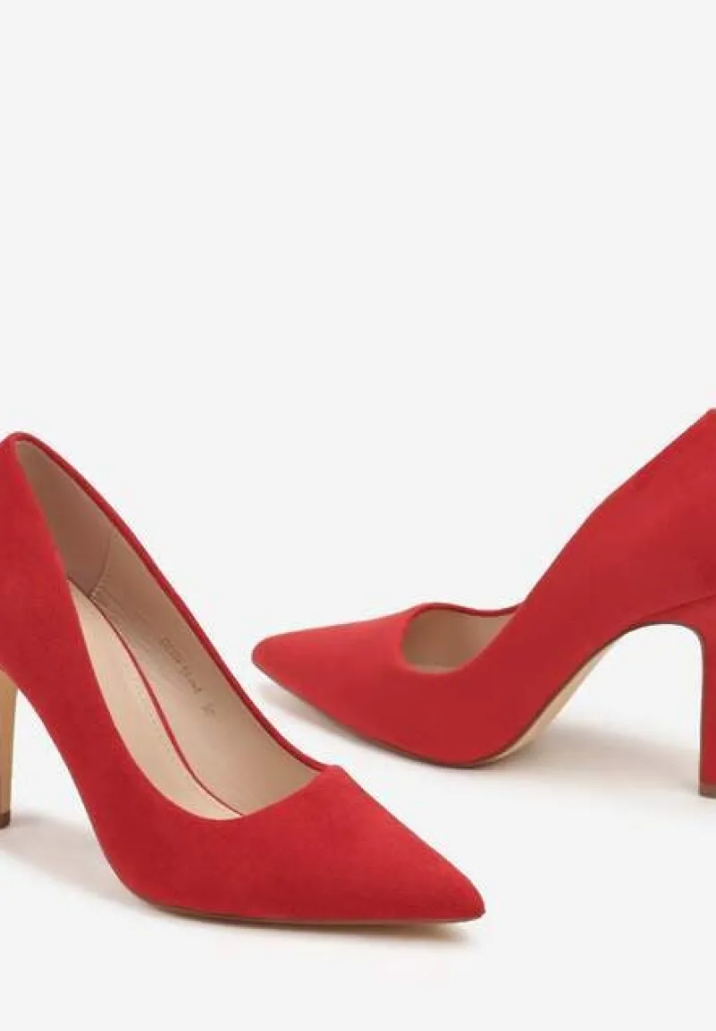 Czerwone Szpilki w Klasycznym Stylu Mevalor