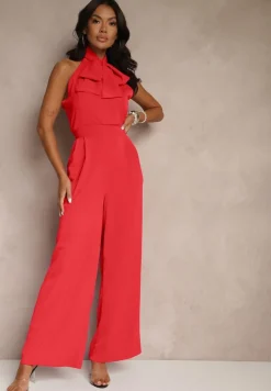 Czerwony Kombinezon Ozdobiony Kokardą Milireia