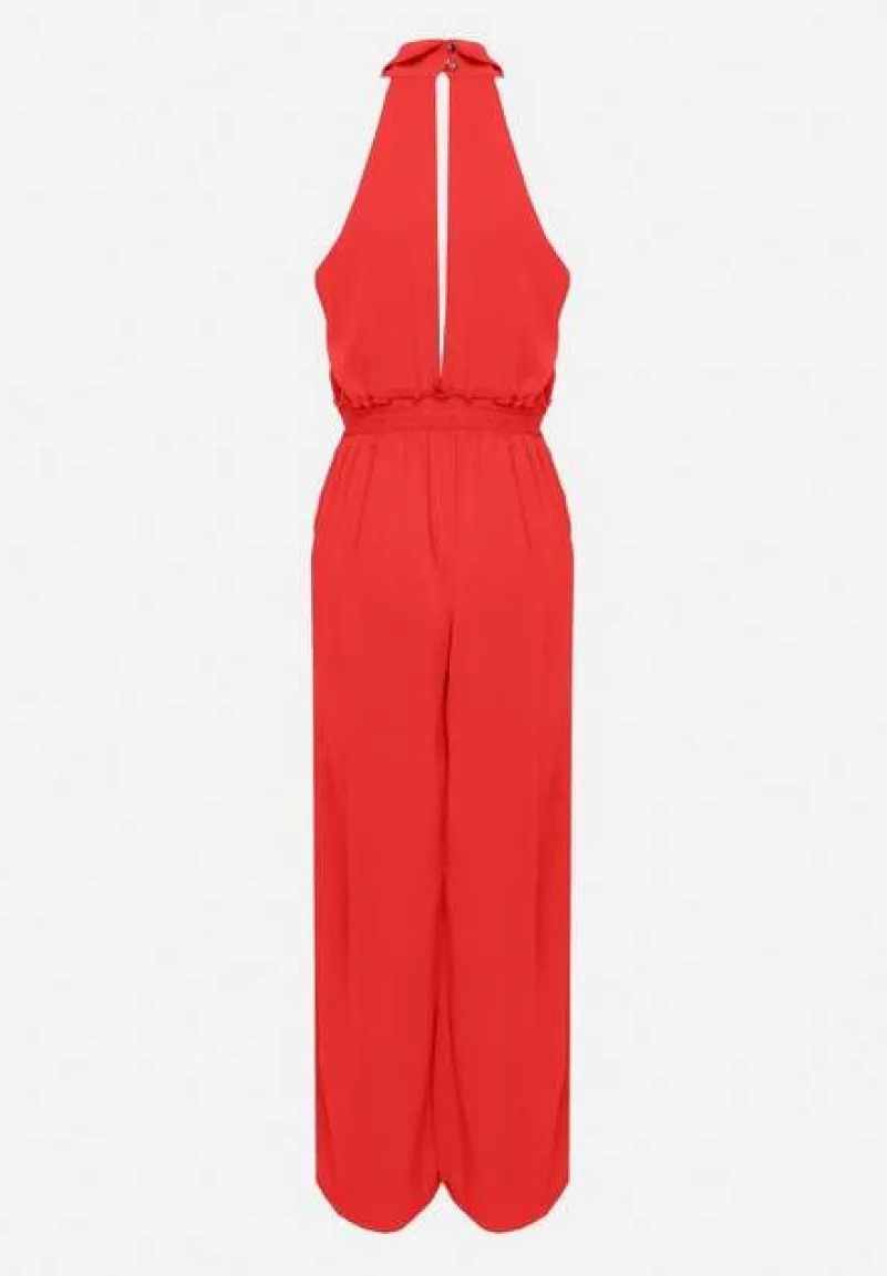 Czerwony Kombinezon Ozdobiony Kokardą Milireia