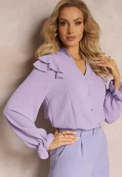 Fioletowa Koszula Aquinelle