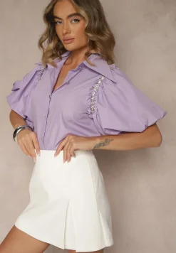 Fioletowa Koszula Klymamene