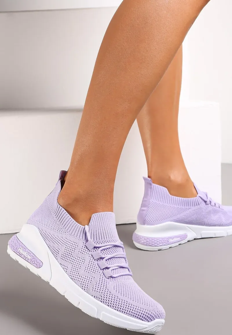 Fioletowe Buty Sportowe Philone