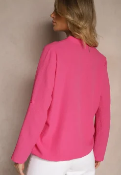 Fuksjowa Koszula z Regulacją przy Rękawach Ilanelis