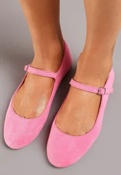 Fuksjowe Balerinki z Zapięciem na Sprzączkę z Ekozamszu Loraleima