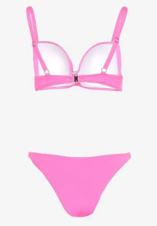 Fuksjowe Bikini z Cyrkoniami i Regulowanymi Ramiączkami Tloen