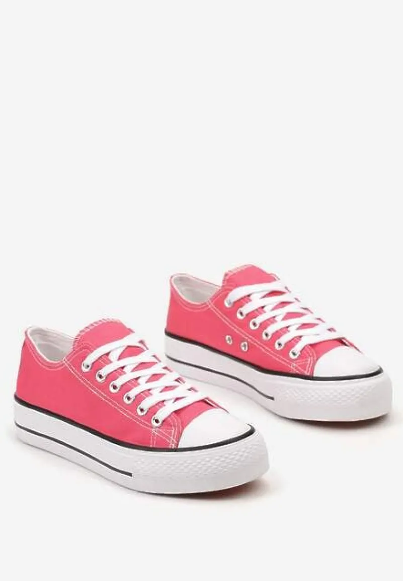 Fuksjowe Klasyczne Trampki Przed Kostkę Xarosa