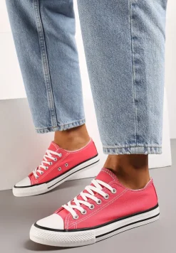 Fuksjowe Klasyczne Trampki z Cholewką Przed Kostkę Amepitrea