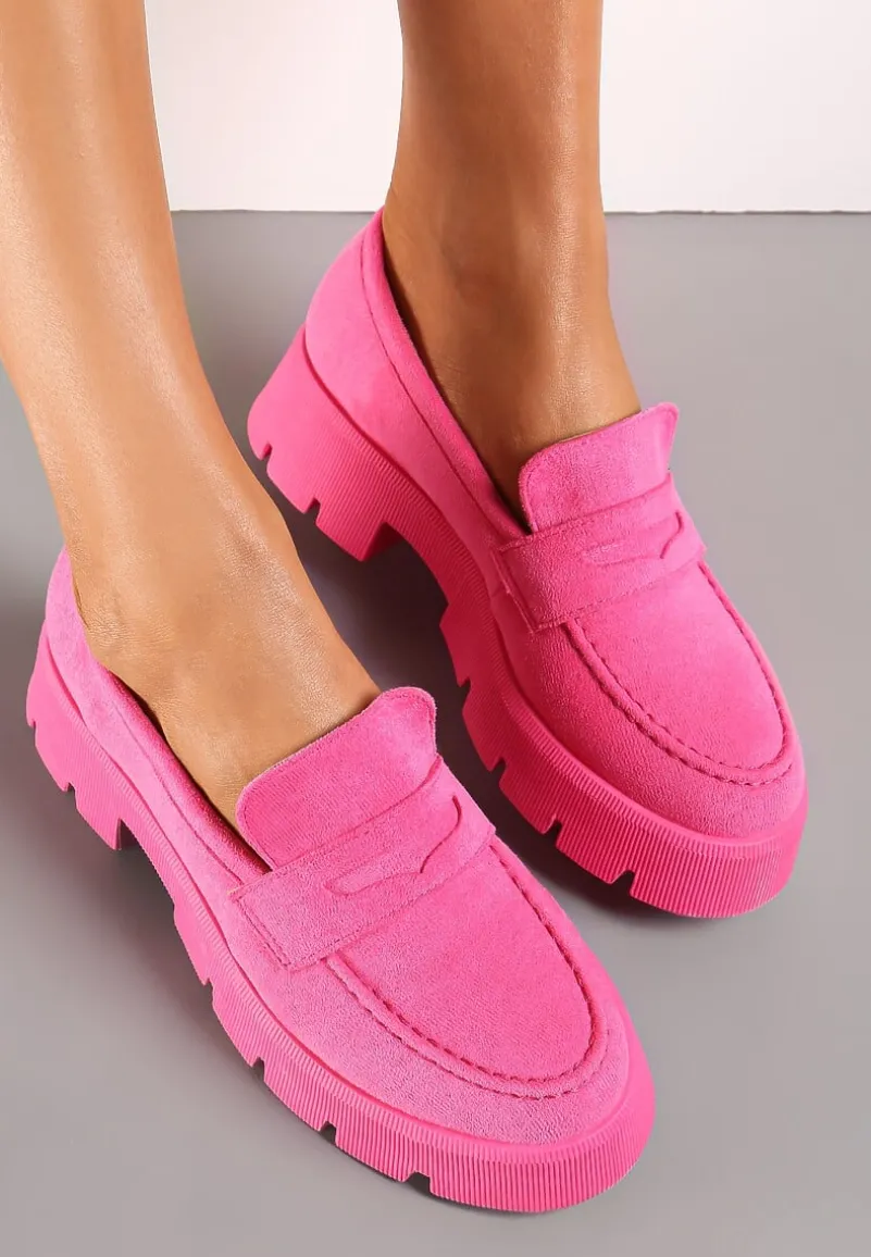 Fuksjowe Mokasyny na Grubej Podeszwie z Protektorem Misal