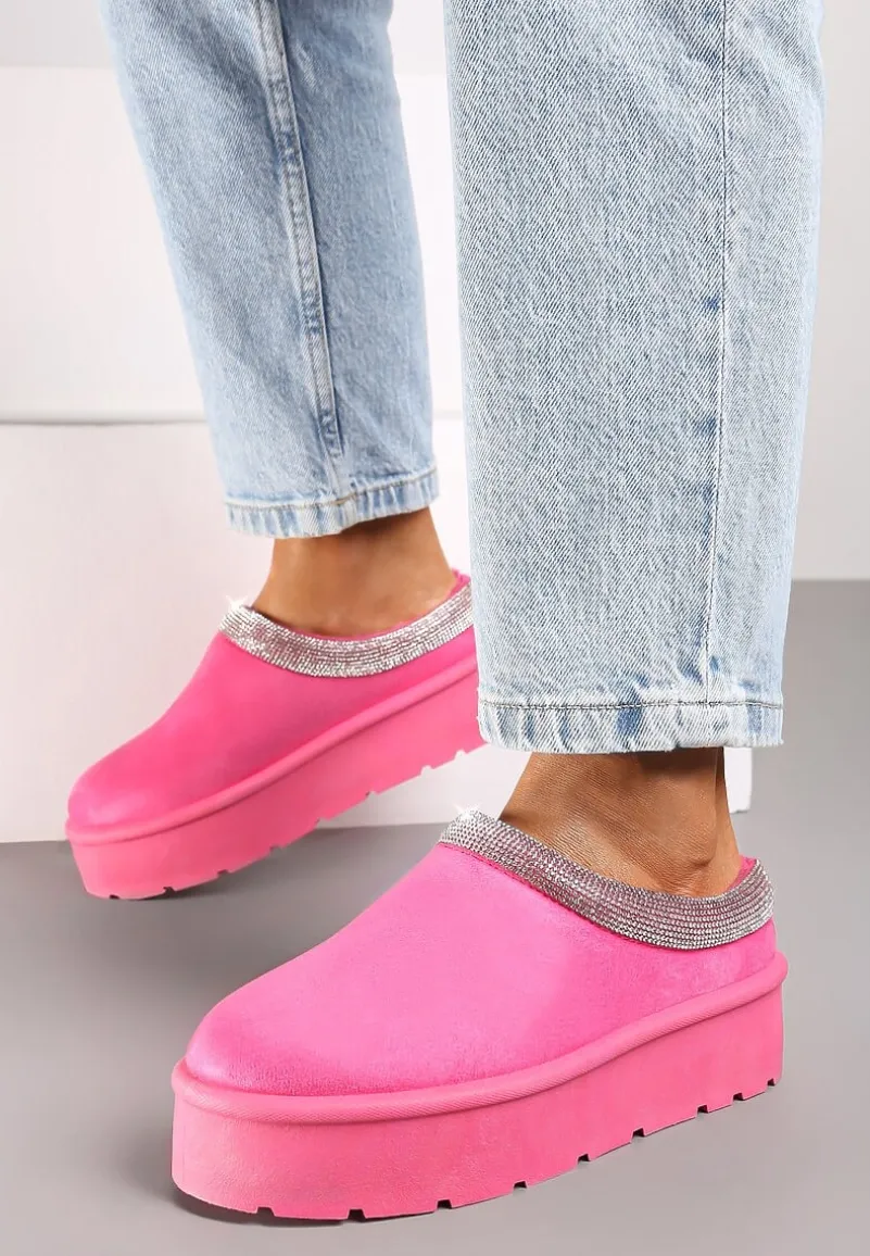 Fuksjowe Ocieplane Śniegowce z Cyrkoniami na Platformie Irivianae