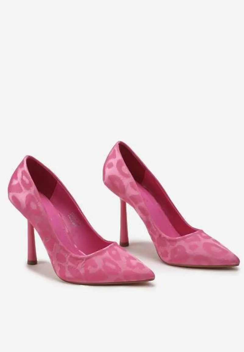 Fuksjowe Połyskujące Szpilki Klasyczne Liserva