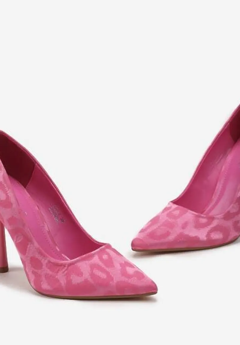 Fuksjowe Połyskujące Szpilki Klasyczne Liserva