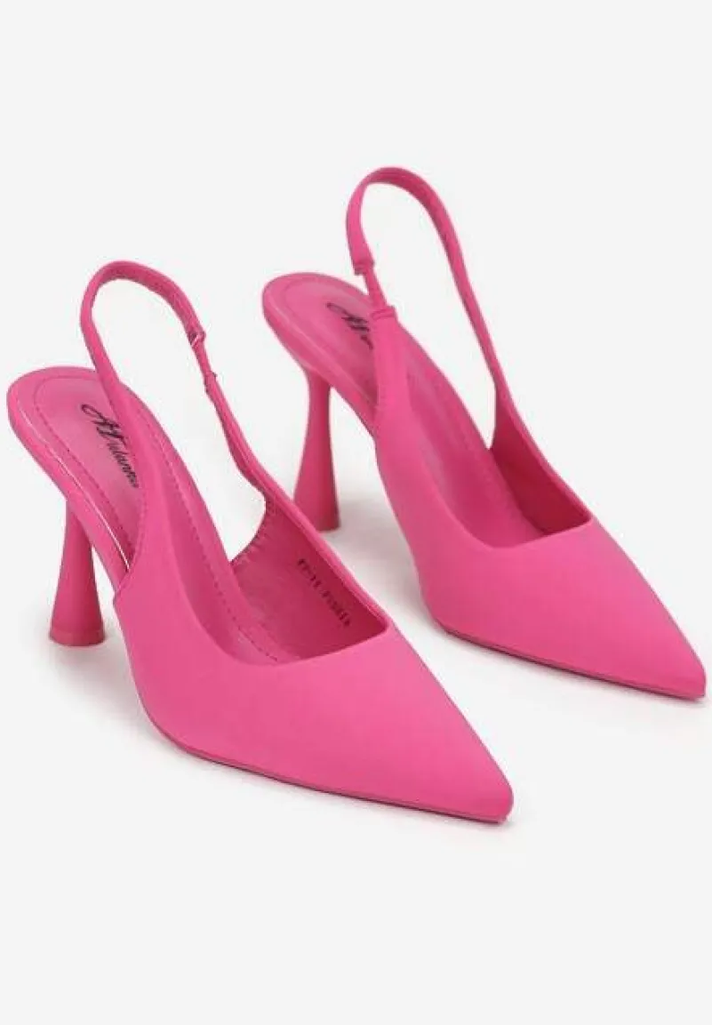 Fuksjowe Sandały ze Szpiczastym Noskiem Jolaia