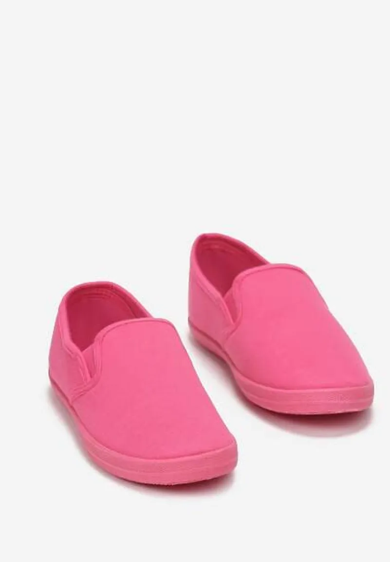 Fuksjowe Wsuwane Tenisówki Materiałowe Jaylisa