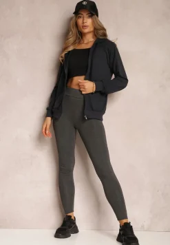 Granatowa Bluza Rhodothee