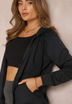 Granatowa Bluza Rhodothee