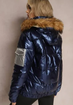 Granatowa Kurtka Actynome