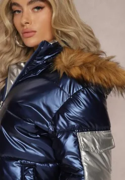 Granatowa Kurtka Actynome