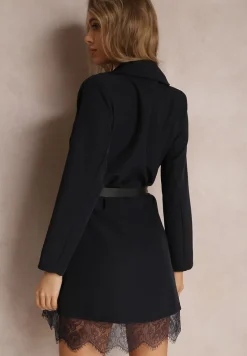 Granatowa Sukienka Mylocles