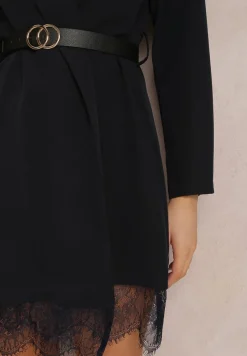 Granatowa Sukienka Mylocles