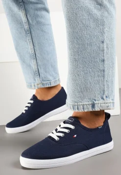 Granatowe Basicowe Tenisówki Vices Hallriva