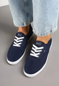 Granatowe Basicowe Tenisówki Vices Hallriva