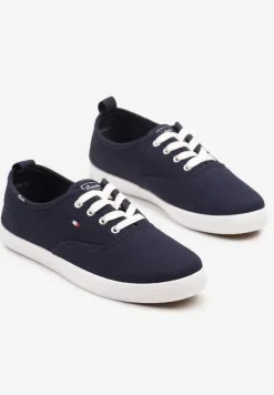 Granatowe Basicowe Tenisówki Vices Hallriva