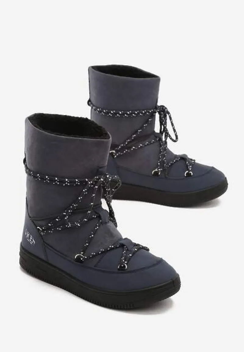 Granatowe Śniegowce Night Magic