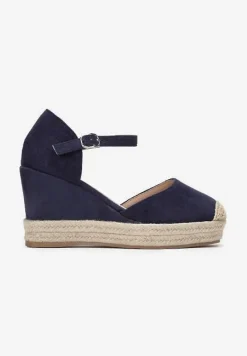 Granatowe Sandały Ampatea