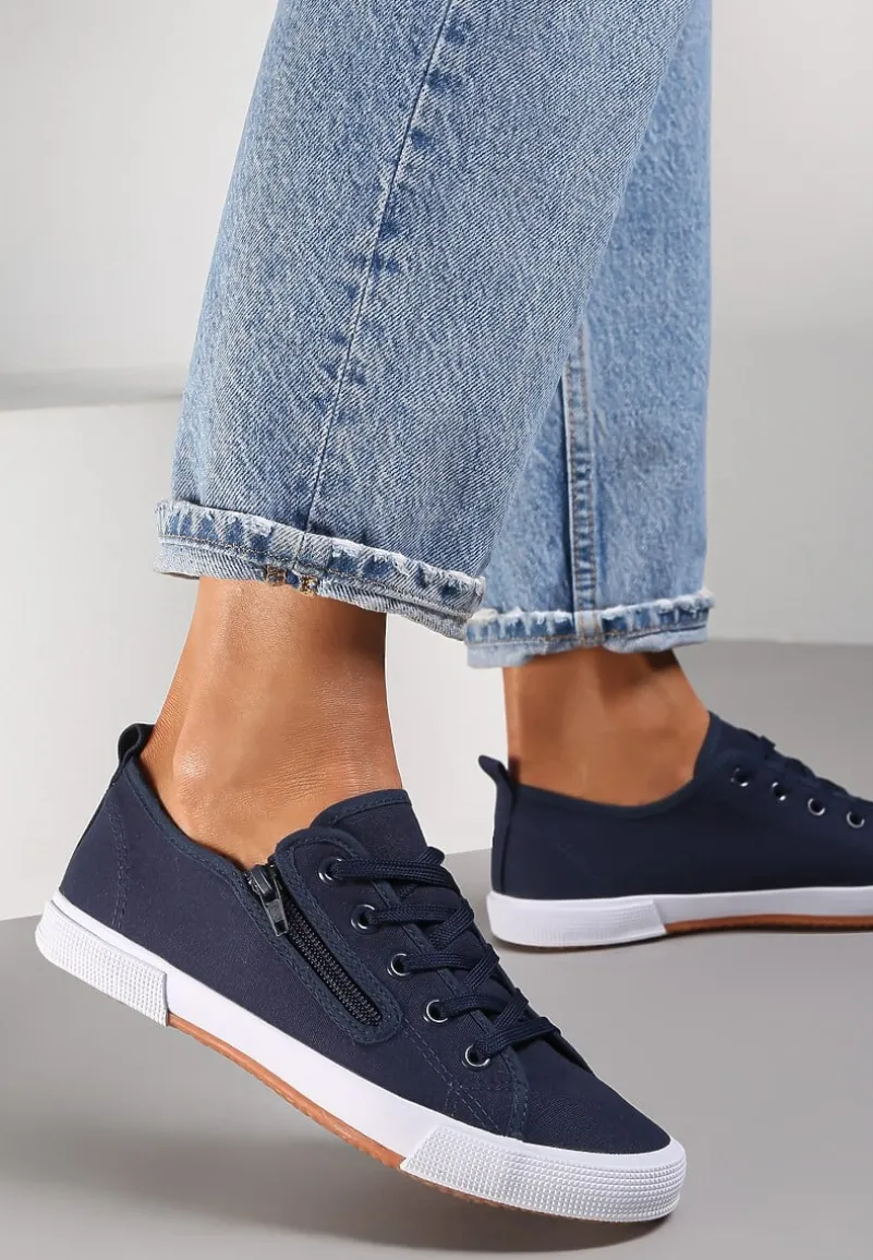 Granatowe Tenisówki Salodella