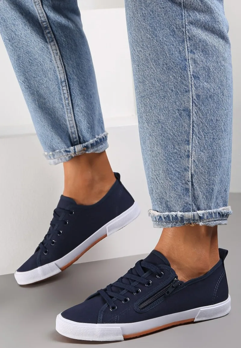 Granatowe Tenisówki Salodella