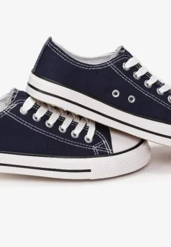 Granatowe Trampki Lakellet