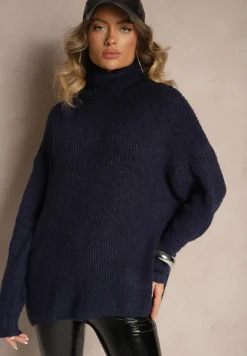 Granatowy Golf Oversize Malia