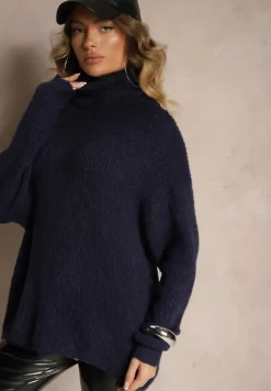 Granatowy Golf Oversize Malia