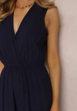 Granatowy Kombinezon Valia