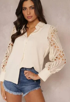 Jasnobeżowa Koszula Apostoros