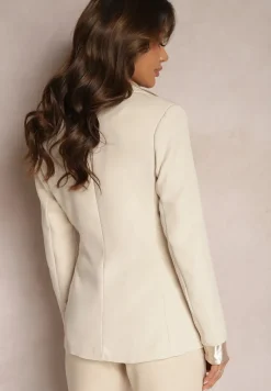 Jasnobeżowa Marynarka Timatea