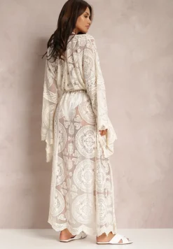 Jasnobeżowa Narzutka Eleline