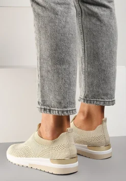 Jasnobeżowe Buty Sportowe Hypnerus