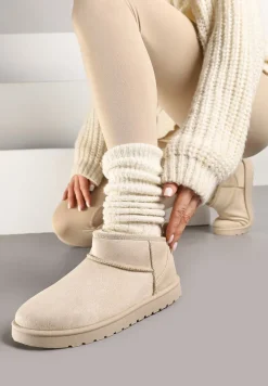 Jasnobeżowe Śniegowce Antelaia