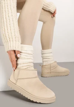 Jasnobeżowe Śniegowce Antelaia