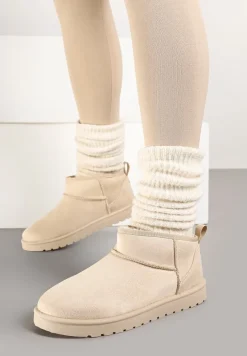 Jasnobeżowe Śniegowce Antelaia