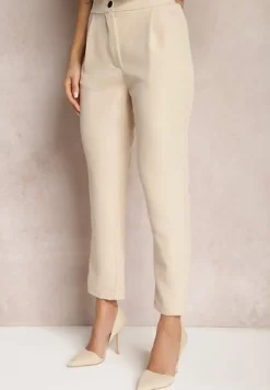 Jasnobeżowe Spodnie Iolona