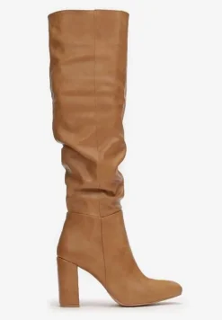 Jasnobrązowe Kozaki Ertris