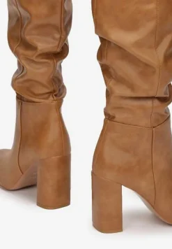 Jasnobrązowe Kozaki Ertris