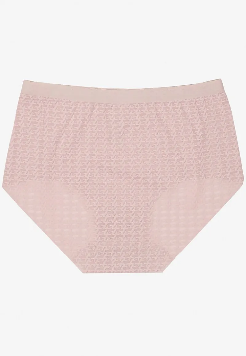 Jasnofioletowe Majtki Bezszwowe z Siateczki Koladira