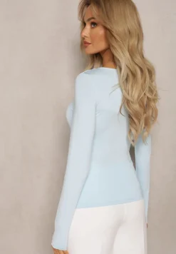 Jasnoniebieska Bluzka Seliusei
