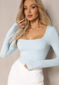 Jasnoniebieska Bluzka Seliusei